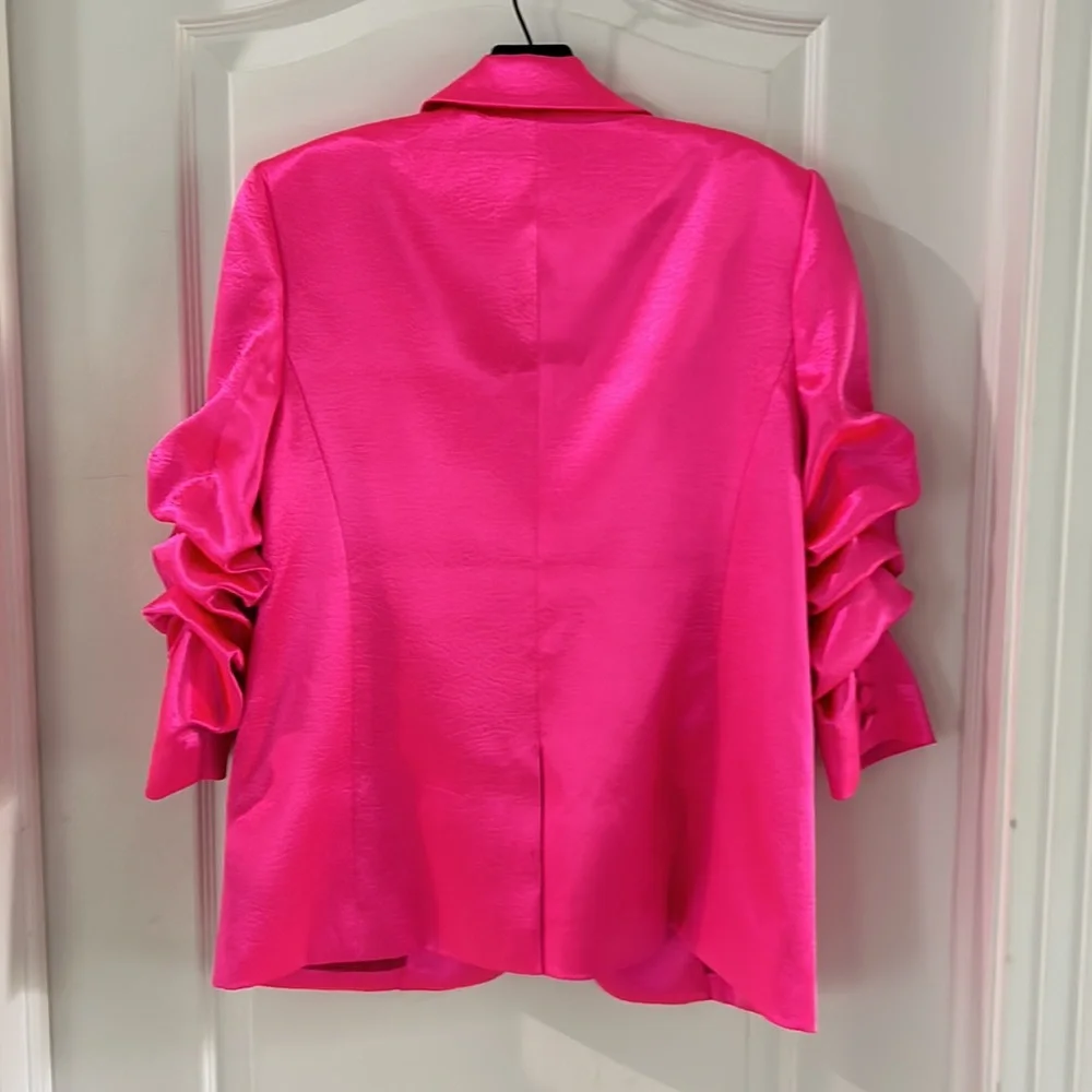 New Cinq a Sept Kylie satin blazer